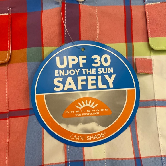 Columbia PFG Super Bahama Large UPF30 Mens Shirt - Picture 2 of 11